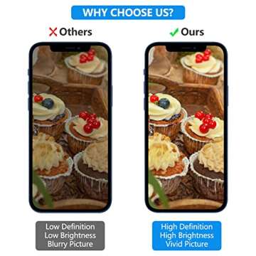 for iPhone X Screen Replacement 5.8 inch, Mobkitfp Front LCD Digitizer Display for iPhone 10/X with ...