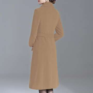 Stylish Aprsfn Women's Winter Wool Coat for Elegance