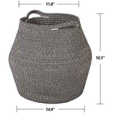 Goodpick Cotton Rope Storage Basket | Stylish & Versatile Storage