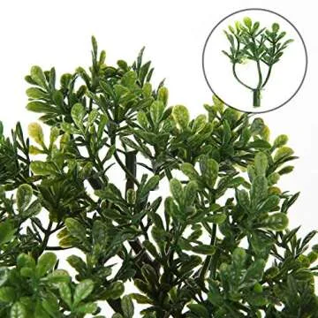 Artificial Bonsai Tree Juniper Faux Plants Indoor Small Fake Plants Decor with Ceramic Pots for Home Table Office Desk Bathroom Shelf Bedroom Living Room Farmhouse Decorations