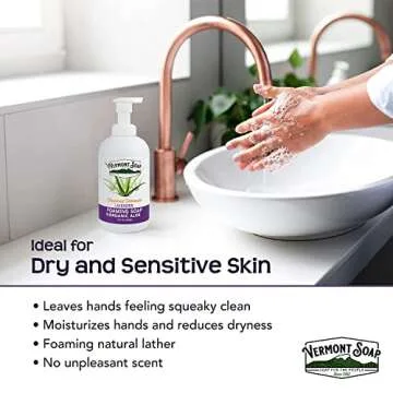 Buy Vermont Organic Lavender Foaming Hand Soap 12 oz