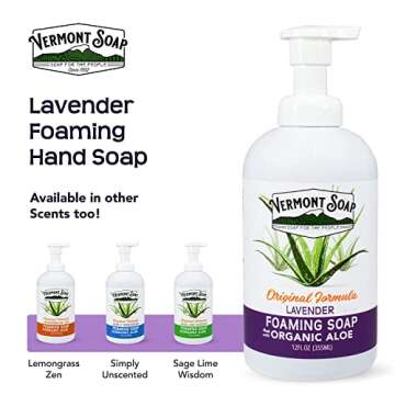 Buy Vermont Organic Lavender Foaming Hand Soap 12 oz