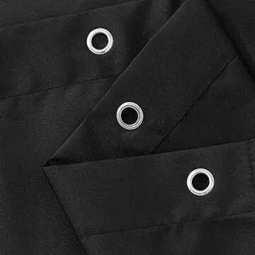 N&Y HOME Hotel Quality Shower Curtain - Elegant & Durable