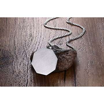 VNOX Medical Alert ID Necklace for Health Safety