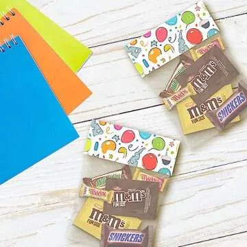 M&M'S, SNICKERS, TWIX & MILKY WAY Variety Pack Chocolate Candy Assortment, 90 Pieces Bag