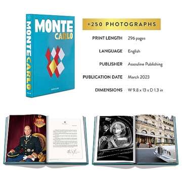 Monte Carlo Cazenave Manara - Assouline Coffee Table Book