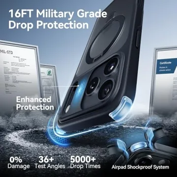 CASEKOO Invisible MagicStand Case for iPhone 17 Pro