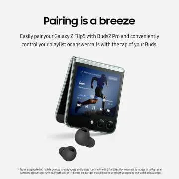 SAMSUNG Z Flip 5 Cell Phone + Buds 2 Pro Bundle