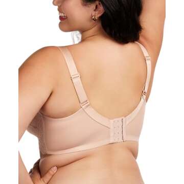 HSIA Minimizer Bra - Full Coverage for Large Breasts