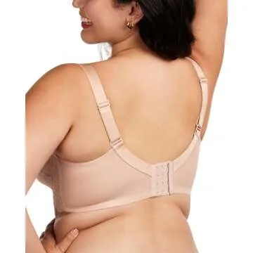HSIA Minimizer Bra - Full Coverage for Large Breasts