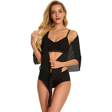 Lightweight Swimsuit Coverup for Women - Chiffon Beach Wrap