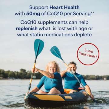 Q-Sorb CoQ10 50mg, Contributes to Heart Wellness,100 Softgels by Puritan's Pride