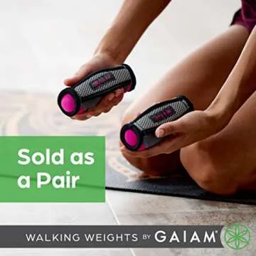 Comfortable Gaiam Hand Weights for Effective Workouts