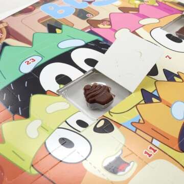 Buy the Bluey Advent Calendar with Chocolates 2024