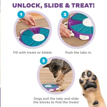 Outward Hound Dog Twister Interactive Treat Puzzle