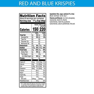 Kellogg's Rice Krispies Breakfast Cereal, Fat-Free Original 12oz Box