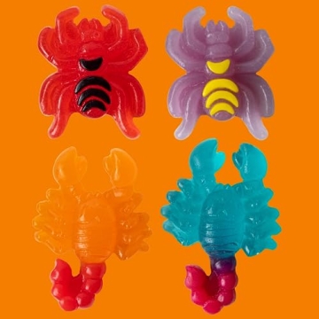 Halloween Candy Bugs and Gummy Ice Cube Tray Fun