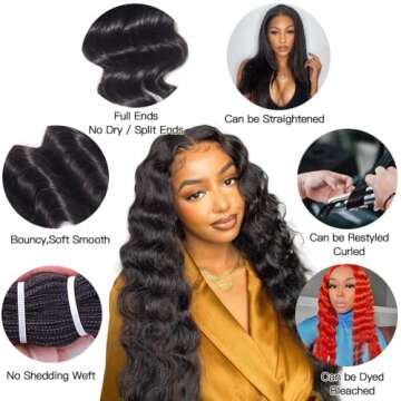 12A Loose Deep Wave Bundles - Virgin Human Hair Extensions
