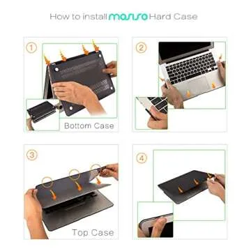 MOSISO Plastic Hard Case & Keyboard Cover & Screen Protector Only Compatible MacBook Air 13 Inch (Models: A1369 & A1466, Older Version Release 2010-2017), Airy Blue