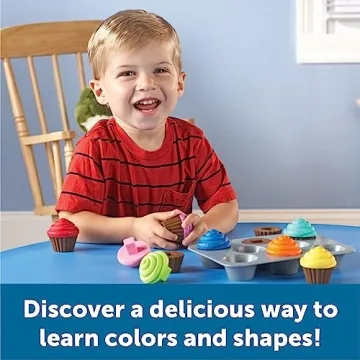 Learning Resources Shape Sorting Cupcakes for Toddlers