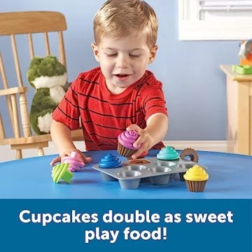 Learning Resources Shape Sorting Cupcakes for Toddlers