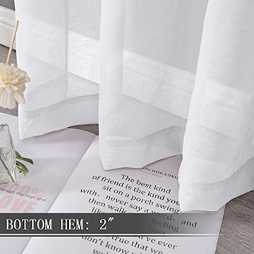 Tollpiz Sheer Curtains - Elegant Light Filtering Panels