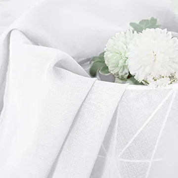 Tollpiz Sheer Curtains - Elegant Light Filtering Panels