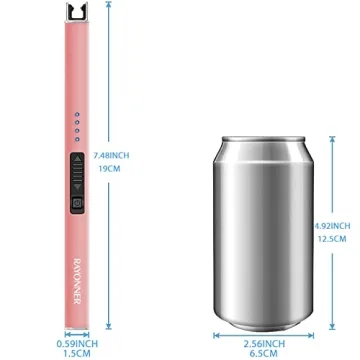 Plasma Arc Candle Lighter - Rechargeable & Windproof