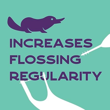 Platypus Braces Flossers, 40 Count for Easy Dental Care