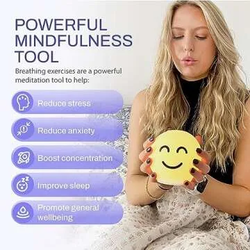 ZenGlow Ball Guided Breathing Tool for Mindfulness