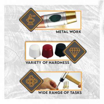 SE 5-IN-1 Dual Interchangeable Hammer for Versatile Use