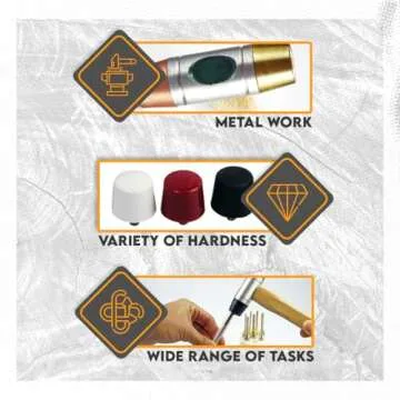 SE 5-IN-1 Dual Interchangeable Hammer for Versatile Use