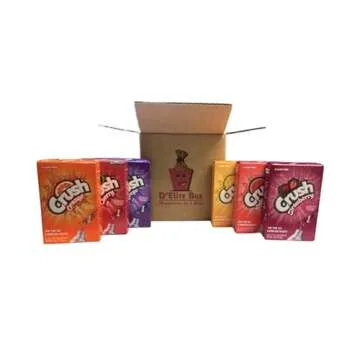 D'Elite Sugar Free Assorted Drink Mix Gift Box 6 Pack