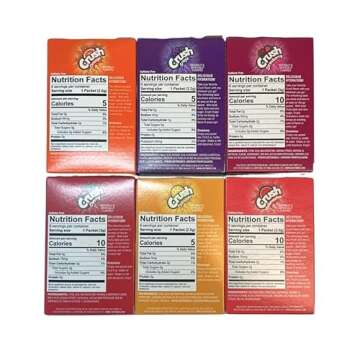 D'Elite Sugar Free Assorted Drink Mix Gift Box 6 Pack
