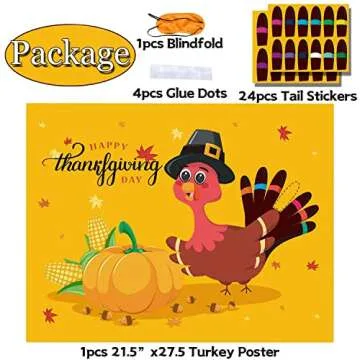 Funnlot Thanksgiving Party Games - Fun for Kids and Family