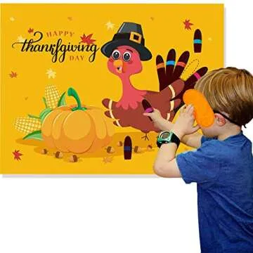Funnlot Thanksgiving Party Games - Fun for Kids and Family