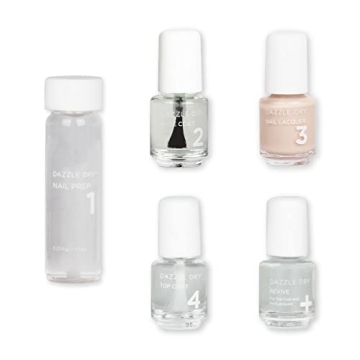 Dazzle Dry Mini Kit: Fast-Drying, Long-Lasting Nail System for Salon-Quality Manicures at Home