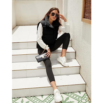 IMCTAH Women's Stylish Lightweight Puffer Vest for Winter