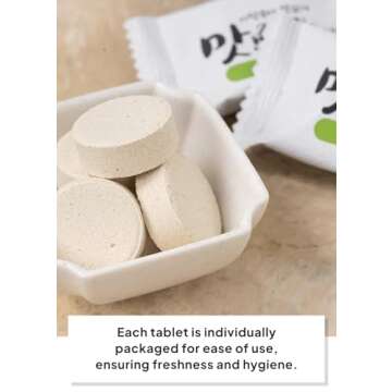 Korean Vegetable Soup Stock Coins | Quick & Easy Broth