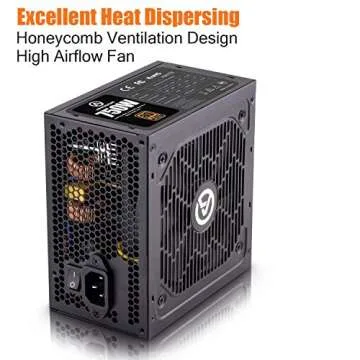 ARESGAME 750W Power Supply Semi Modular 80+ Bronze PSU