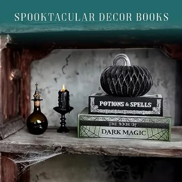 Decorae Nested Halloween Books - Unique Hidden Decor