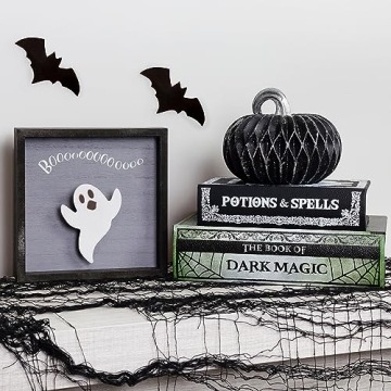 Decorae Nested Halloween Books - Unique Hidden Decor