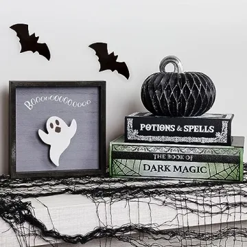 Decorae Nested Halloween Books - Unique Hidden Decor
