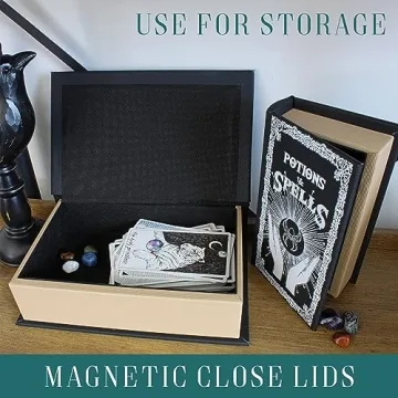 Decorae Nested Halloween Books - Unique Hidden Decor