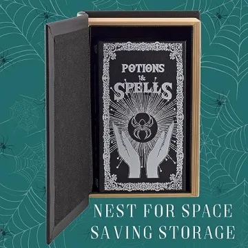Decorae Nested Halloween Books - Unique Hidden Decor