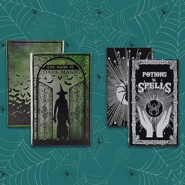 Decorae Nested Halloween Books - Unique Hidden Decor