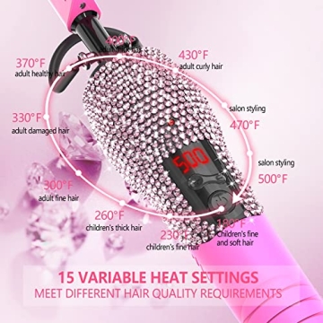 Dan Technology Hot Comb – 500℉ Hair Straightener & Styling Tool