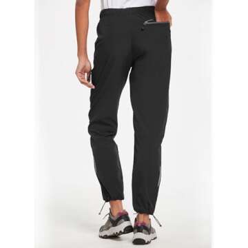 BALEAF Women's Hiking Pants Quick Dry Water Resistant Lightweight Joggers Pant for All Seasons Elast...