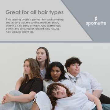 Spornette Little Wonder Boar Brush for All Hair Types
