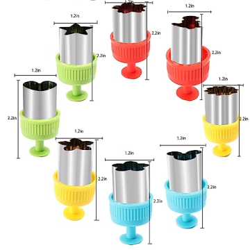 Fun Vegetable Cutter Shapes Set for Kids Meals